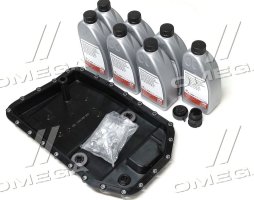 Комплект для заміни оливи FEBI 34608 7x1L, фільтр АКПП, прокладка (опис у примітці)