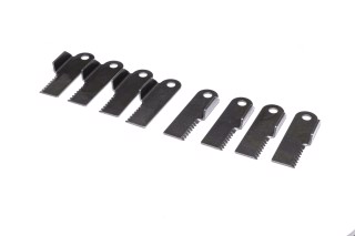 Ніж  зубчастий з лопатками к-т 8 шт STANDARD (4 лівих + 4 правих) (Cametet)