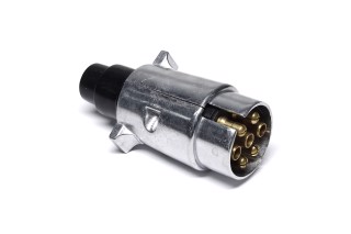 Вилка 7 pin метал (Cametet)