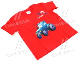 Футболка дитяча Cametet KIDS (червона) XS Scarlet Red (Cametet)