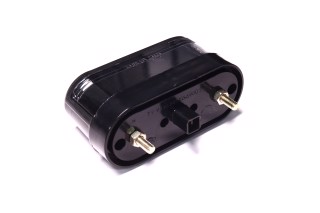 Ліхтар ГАЗ, ЗІЛ, МАЗ, УАЗ, МТЗ освітлення номерного знака 12В (пластиковий, без лампочки)