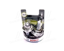 Лампа розжарювання H4 12V 60/55W P43t +90 (комплект) (вир-во Bosch)