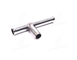 Трійник шлангів обігрівача ГАЗ (нержавіюча сталь)