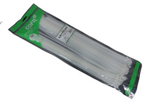 Хомут пластиковый 4,8х450мм. белый (100шт) (Cofil)