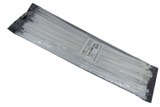 Хомут пластиковый 7,6х540мм. белый (100шт) (Cofil)