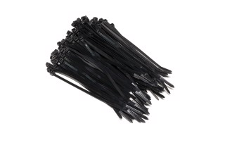 Хомут пластиковий 4,8 х200мм. чорний (100шт) (Cofil)