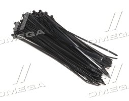 Хомут пластиковий 4,8 х300мм. чорний (100шт) (Cofil)