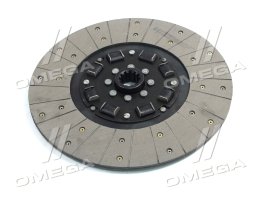 Диск зчеплення ведений МТЗ 80,82  (жорсткий, різин.демпфер) (вир-во Трібо)