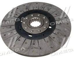 Диск зчеплення ведений ДТ 75, НИВА, (СМД 18,20,22) (пружин., м'який) (вир-во Трібо)