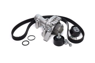 Водяний насос + комплект ременя ГРМ (Вир-во HEPU)