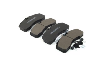 Колодки гальмівні дискові (компл. на вісь) ProTecS, BPW, DAF XF95, IVECO, MB, SAF (вир-во TRU)