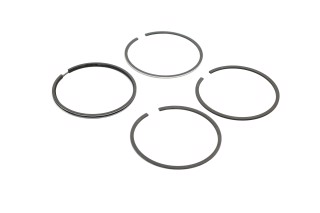 Кільця поршневі ЗІЛ Р1=100,5 мм (хром-молібден, біло-чорне, на 1 поршень к-кт) (DETALKA)