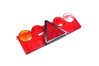 Стекло фонаря заднего EUROPOINT II (левое) (TEMPEST)