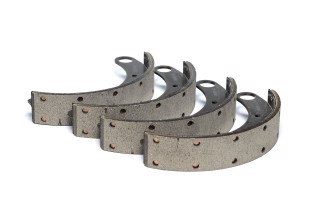 Колодка гальмівна УАЗ 469, 3151, 3160 задня/передня (компл. 4 шт.) STANDARD (RIDER)