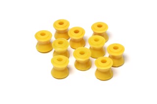 Р/к підвіски задньої ВАЗ 2121 (комплект 10 штук, поліуретан) (DETALKA)