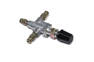 Кран склоочисника КР-30 ЗІЛ 130, КРАЗ, УРАЛ, Т 150 з ручкою (DETALKA)