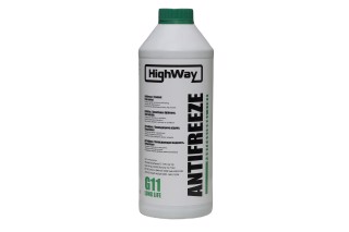 Антифриз HighWay ANTIFREEZE G11 концентрат зелений 1,5л