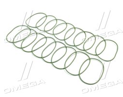 Кільце ущільнювальне гільзи ЗІЛ 130,УРАЛ,ЛАЗ (к-кт 16 шт, 101х3.5, зелений NBR) (DETALKA)