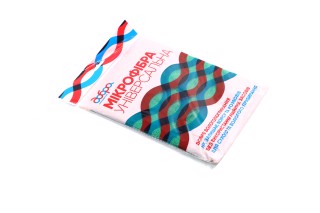 Салфетка микрофибра универсальная 1шт, 30*30см, ДОБРАЯ ХОЗЯЙКА