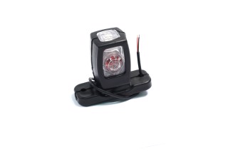 Ліхтар габаритний 24V 14LED (триколірний прямий міні) (TEMPEST)