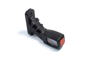 Фонарь габаритный 24V 6LED (трехцветный кривой лонг) L+R (цена за шт) (TEMPEST)