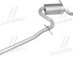 Глушник центр. (ое 5Q6253209) SKODA OCTAVIA II 1.6 (вир-во Polmostrow)