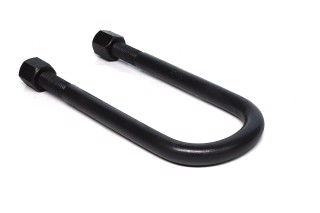 Скоба кріплення ресори (стремянка) 100*24*306 BPW з гайк. (вир-во Самбірський МЗ)