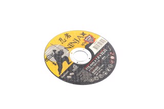 Диск отрезной по металлу/нержав. стали NINJA : O= 115 х 22.23 мм, t= 1,0 мм [25шт/уп/400](VOREL)