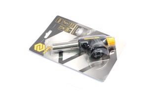 Пальник газовий VOREL з п'єзозапалом; тип з'єднання EN417 (цангове) макс. t=1300°C, P=1,3кВт [10/60]