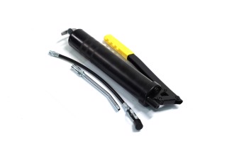 Шприц мастильний VOREL, V= 400 см?, 41-69 MPa з гнучкою і жорсткою трубками [5/10](VOREL)