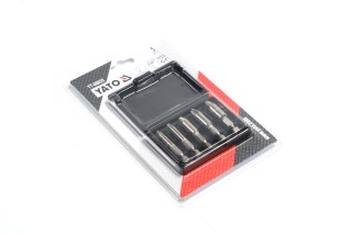 Набір екстракторів YATO : HEX 1/4", HSS 4241, для видалення зломаних гвинтів 5 шт [40](YATO)