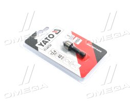 Зенкер конический по металлу YATO : HSS, O= 12.4 мм, l= 40 мм, 5 кромок, HEX- 1/4" [50/200](YATO)