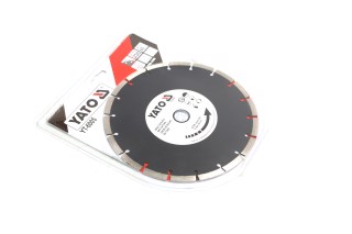 Диск алмазний сегмент YATO : "SEGMENT" O= 230x8,0x22,2 мм. H= 2,7 мм [10/40](YATO)