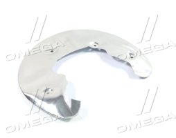 Захист гальмівного диска Audi A4 08-12 предній лівий (алюміній) (вир-во Van Wezel)