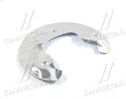 Захист гальмівного диска Audi A4 08-12 предній правий (алюміній) (вир-во Van Wezel)