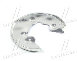 Захист гальмівного диска Audi A4 08-12 Rear L Alu (вир-во Van Wezel)