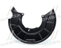 Захист гальмівного диска Touran,Golf V,A3,Octavia передній правий (вир-во Van Wezel)