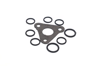 Р/к набір фланцевих кілець гідророзподільника Р-80 (з прокладкою) (Руслан-Комплект)