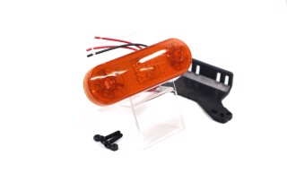 Фонарь габаритный 24V 17 LED жёлтый (TEMPEST)