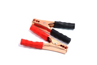 Затискач типу крокодил 300А, 2 шт. <ДК>