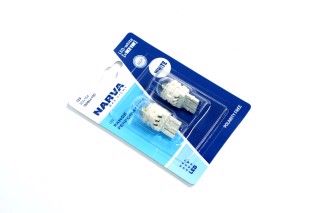 Лампа светодиодная W21W white LED Range Performance 2,2W W3x16d (блистер 2шт) (пр-во Narva)