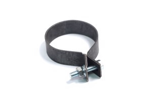Хомут глушника Д-245 (МТЗ-100, 890) (стрічковий) <ДК>