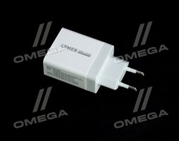 Зарядний пристрій 3USB швидка зарядка 3,0 <ARMER>