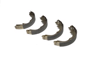 Колодка гальм. барабан. MITSUBISHI LANCER 2.0 EVO 08-,OUTLANDER II 2.2 3.0 07 задн.  (RIDER)