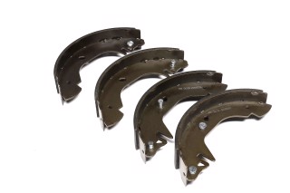 Колодка гальм. барабан. FORD TRANSIT 80-120 задн.  (RIDER)