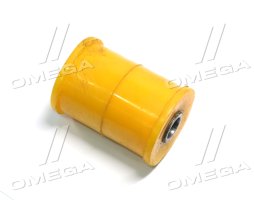 Втулка вушка ресори ГАЗЕЛЬ розбірна (поліуретан, посилена металева втулка) (DETALKA)