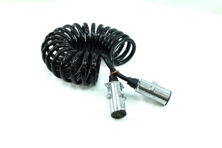 Кабель электрический полуприцепа КАМАЗ,МАЗ,Сельхозтехника,Иномарки с вилками ПС-325 L=5 м (DETALKA)