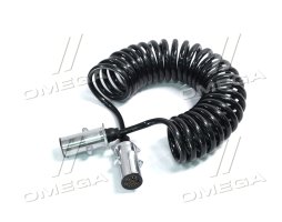 Кабель электрический полуприцепа КАМАЗ,МАЗ,Сельхозтехника,Иномарки с вилками ПС-325 L=7 м (DETALKA)