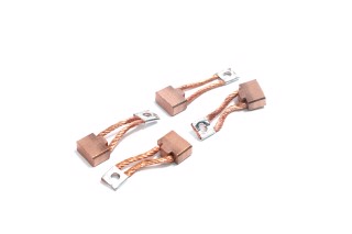 Щітка стартера ВОЛГА, ГАЗ, ЗІЛ, РАФ до СТ-230 (комплект 4 шт.) (DETALKA)