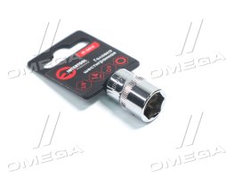 Головка шестигранна 3/8", 14мм, Cr-V. STORM(INTERTOOL)